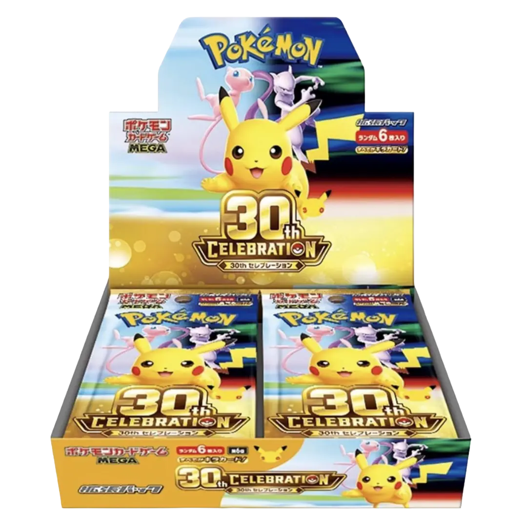 30th Anniversary Japanse Booster Box (PRE-ORDER)
