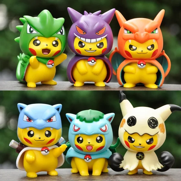 Pikachu Poncho Pikachu Poncho (6 verschillende stijlen)