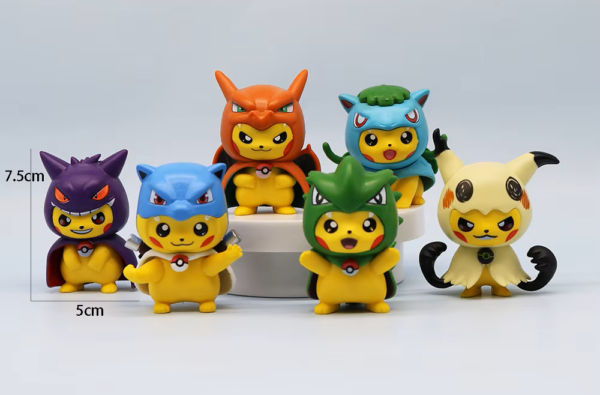 poncho Pikachu Poncho (6 verschillende stijlen)