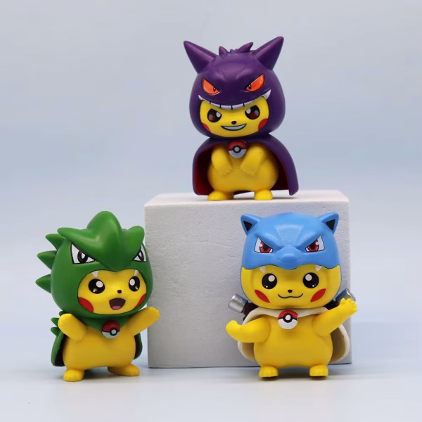 poncho2 Pikachu Poncho (6 verschillende stijlen)